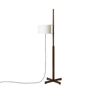 TMM Stehlampe - Stehlampe - Santa Cole - Nussbaum - Weiss