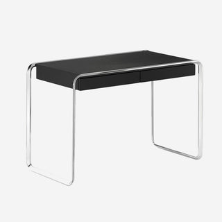 K2D Schreibtisch - Schreibtisch - Tecta - Schwarz lackiert - Chrom
