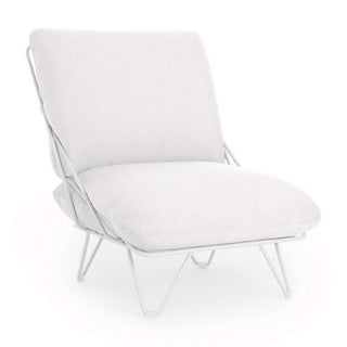 Valentina Up Loungesessel - Amelia White 100