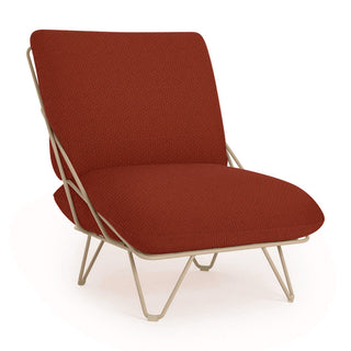 Valentina Up Loungesessel - Iris Terracotta 302