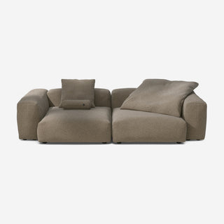 Vetsak Sofa Set 02 - Sofa - Vetsak - L - Loop Loop - Taupe - mit Kissen