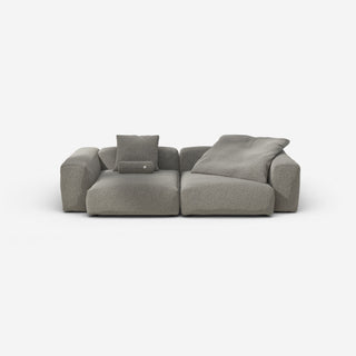 Vetsak Sofa Set 02 - Sofa - Vetsak - L - Pebble - Platinum - mit Kissen