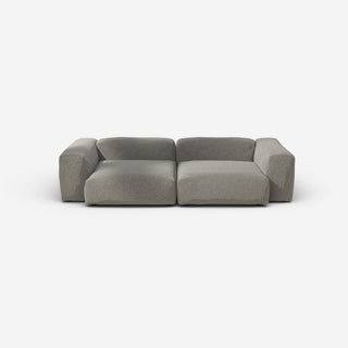 Vetsak Sofa Set 02 - Sofa - Vetsak - L - Pebble - Platinum - ohne Kissen