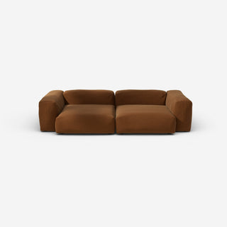Vetsak Sofa Set 02 - Sofa - Vetsak - L - Pebble - Sundried - ohne Kissen