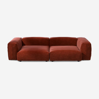 Vetsak Sofa Set 02 - Sofa - Vetsak - L - Suave - Saffron - ohne Kissen