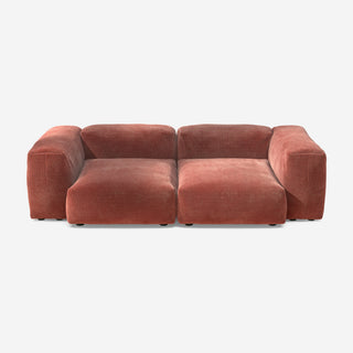 Vetsak Sofa Set 02 - Sofa - Vetsak - M - Cord Velour - Brick - ohne Kissen