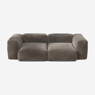 Vetsak Sofa Set 02 - Sofa - Vetsak - M - Cord Velour - Mocha - ohne Kissen