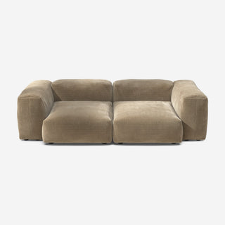 Vetsak Sofa Set 02 - Sofa - Vetsak - M - Cord Velour - Sand - ohne Kissen
