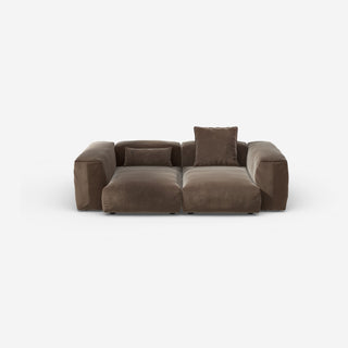 Vetsak Sofa Set 02 - Sofa - Vetsak - M - Suave - Espresso - mit Kissen