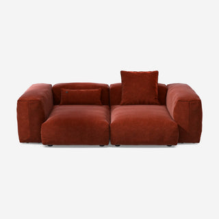 Vetsak Sofa Set 02 - Sofa - Vetsak - M - Suave - Saffron - mit Kissen