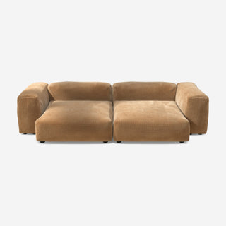 Vetsak Sofa Set 02 - Sofa - Vetsak - XL - Cord Velour - Camel - ohne Kissen