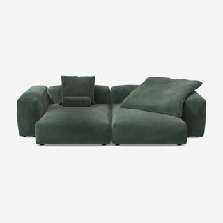 Vetsak Sofa Set 02 - Sofa - Vetsak - XL - Cord Velour - Hunter - mit Kissen