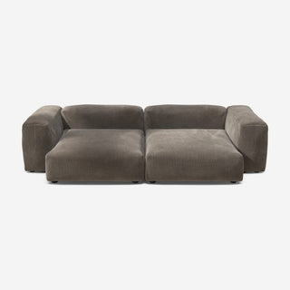 Vetsak Sofa Set 02 - Sofa - Vetsak - XL - Cord Velour - Mocha - ohne Kissen