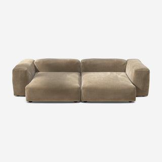 Vetsak Sofa Set 02 - Sofa - Vetsak - XL - Cord Velour - Sand - ohne Kissen