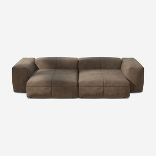 Vetsak Sofa Set 02 - Sofa - Vetsak - XL - Leather - Cacao - ohne Kissen