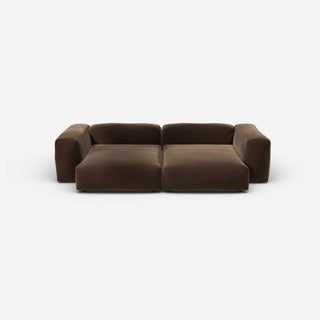 Vetsak Sofa Set 02 - Sofa - Vetsak - XL - Pebble - Umber - ohne Kissen