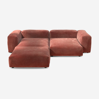 Vetsak Sofa Set 03 - Sofa - Vetsak - Cord Velour - Brick - ohne Kissen