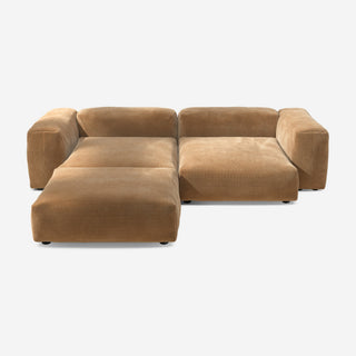 Vetsak Sofa Set 03 - Sofa - Vetsak - Cord Velour - Camel - ohne Kissen