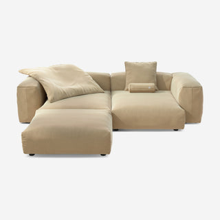 Vetsak Sofa Set 03 - Sofa - Vetsak - Suave - Creme - mit Kissen