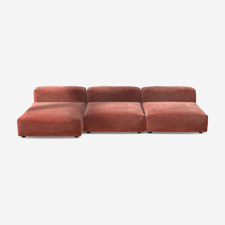 Vetsak Sofa Set 04 - Sofa - Vetsak - Cord Velour - Brick - ohne Kissen