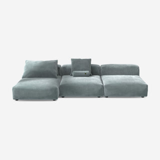 Vetsak Sofa Set 04 - Sofa - Vetsak - Cord Velour - Mint - mit Kissen