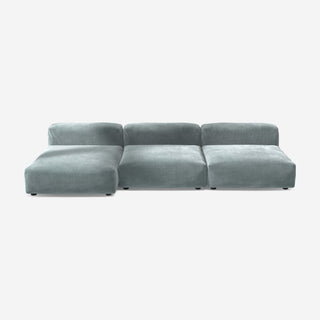 Vetsak Sofa Set 04 - Sofa - Vetsak - Cord Velour - Mint - ohne Kissen