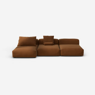 Vetsak Sofa Set 04 - Sofa - Vetsak - Pebble - Sundried - mit Kissen