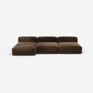 Vetsak Sofa Set 04 - Sofa - Vetsak - Pebble - Umber - ohne Kissen