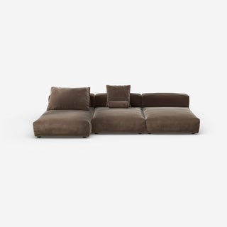 Vetsak Sofa Set 04 - Sofa - Vetsak - Suave - Espresso - mit Kissen