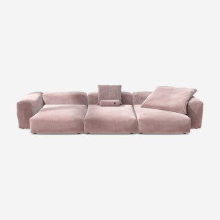 Vetsak Sofa Set 05 - Sofa - Vetsak - Cord Velour - Blossom - mit Kissen