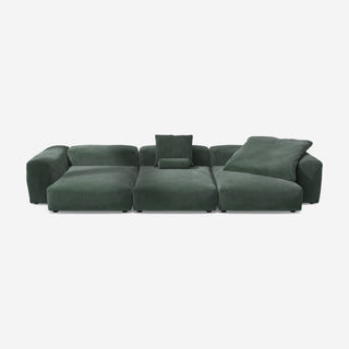 Vetsak Sofa Set 05 - Sofa - Vetsak - Cord Velour - Hunter - mit Kissen