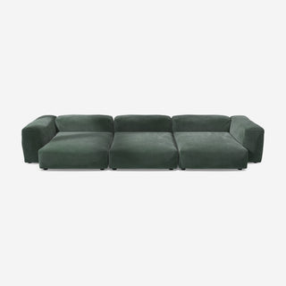 Vetsak Sofa Set 05 - Sofa - Vetsak - Cord Velour - Hunter - ohne Kissen