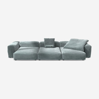 Vetsak Sofa Set 05 - Sofa - Vetsak - Cord Velour - Mint - mit Kissen