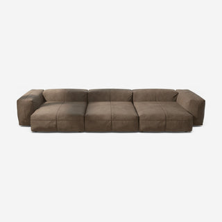 Vetsak Sofa Set 05 - Sofa - Vetsak - Leather - Cacao - ohne Kissen