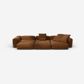 Vetsak Sofa Set 05 - Sofa - Vetsak - Pebble - Sundried - mit Kissen