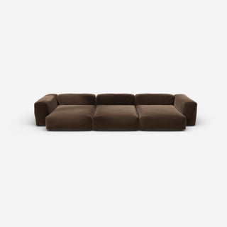 Vetsak Sofa Set 05 - Sofa - Vetsak - Pebble - Umber - ohne Kissen