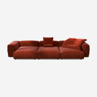 Vetsak Sofa Set 05 - Sofa - Vetsak - Suave - Saffron - mit Kissen
