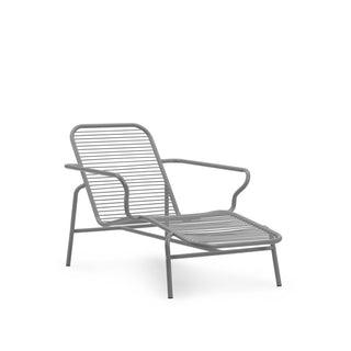 Vig Liegestuhl - outdoor Sonnenliege - Normann Copenhagen - Grey -