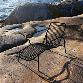 Vig Liegestuhl - outdoor Sonnenliege - Normann Copenhagen - Black -