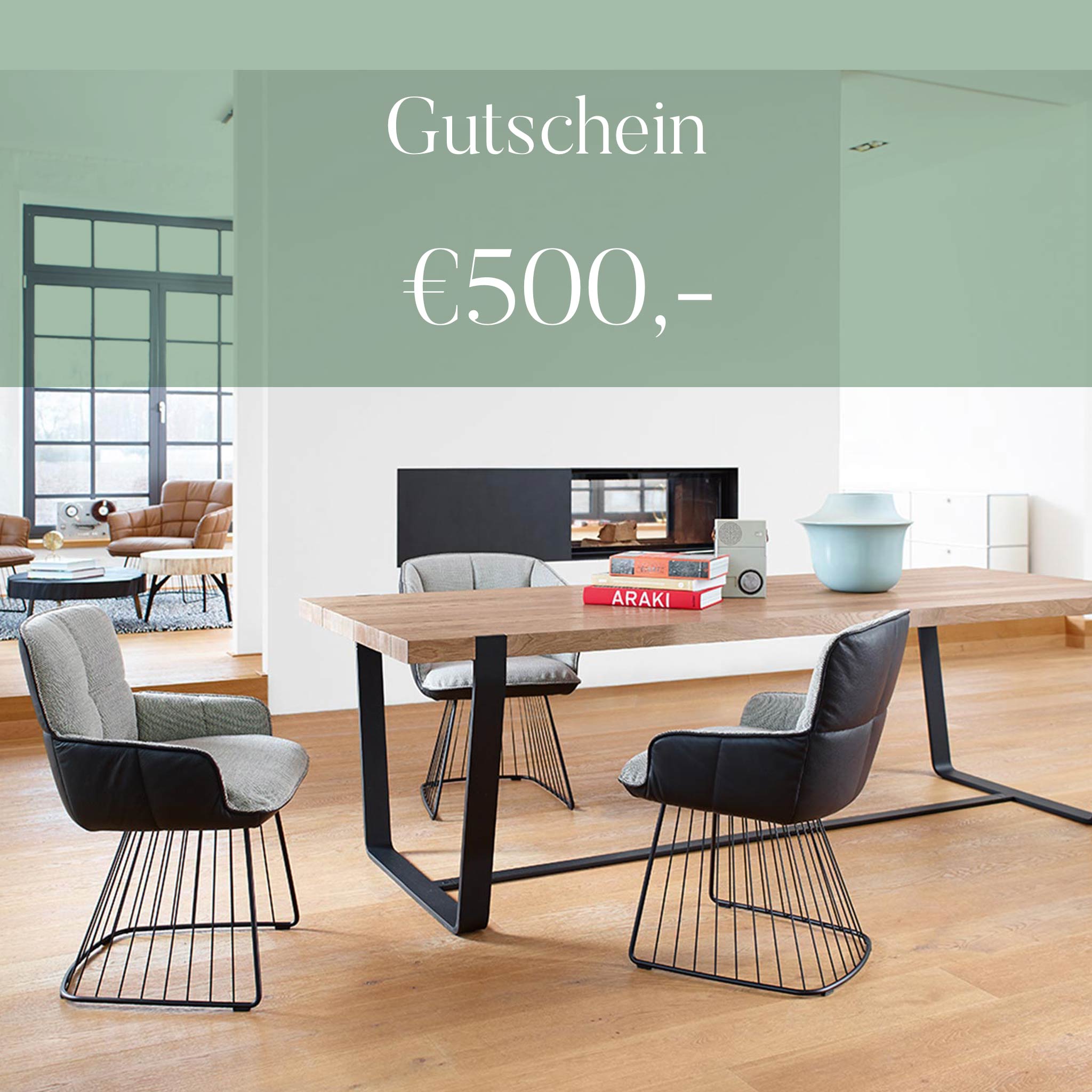 Geschenksgutschein | europäische Designmöbel | das möbel